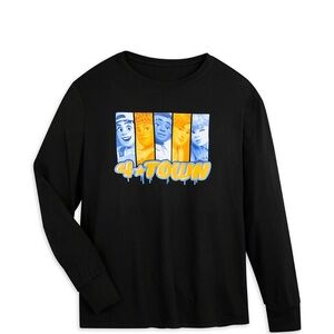DISNEY 4⭐️ TOWN LONG SLEEVE T-SHIRT FOR ADULTS